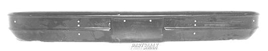 1002 | 1992-1995 GMC G2500 Front bumper face bar early design; prime | GM1002178|15685643