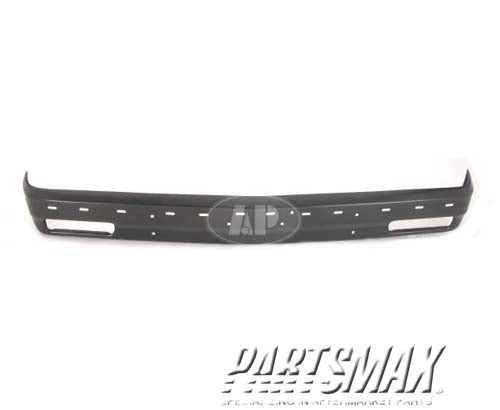 1002 | 1991-1994 CHEVROLET S10 BLAZER Front bumper face bar w/impact strip; prime | GM1002179|15961869
