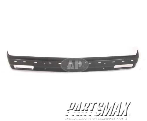 1002 | 1991-1991 GMC S15 JIMMY Front bumper face bar except Typhoon; w/impact strip; prime | GM1002179|15961869