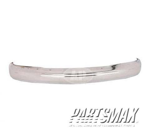 1002 | 2001-2002 CHEVROLET EXPRESS 3500 Front bumper face bar LT; behind cover; bright | GM1002414|15075735