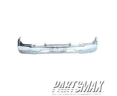 1002 | 2003-2006 CHEVROLET SILVERADO 1500 Front bumper face bar BASE|LS|HYBRID|LT w/o Convenience Pkg; Chrome; Face Bar Only | GM1002416|19150310