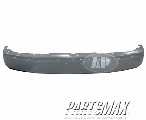 1002 | 2003-2021 CHEVROLET EXPRESS 3500 Front bumper face bar black - paint to match | GM1002425|22872781