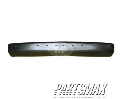 1002 | 1988-1998 GMC K1500 Front bumper face bar w/impact strips; w/o guards; w/license holes; prime | GM1002803|15607509