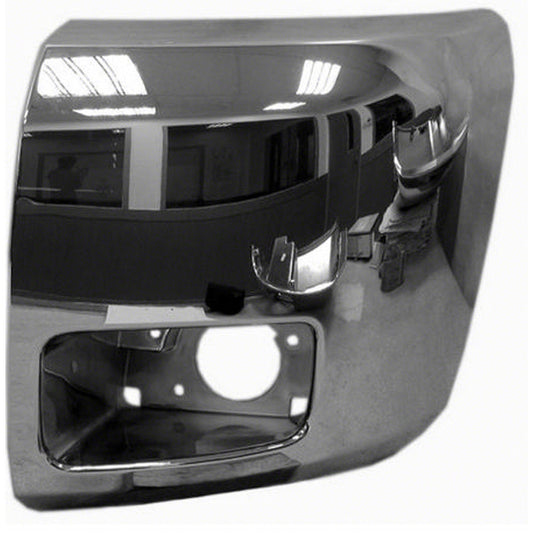 280 | 2007-2013 CHEVROLET SILVERADO 1500 LT Front bumper extension outer w/Fog Lamps; Chrome | GM1004156|20985757
