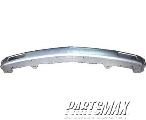 1002 | 1994-1994 CHEVROLET S10 BLAZER Front bumper face bar w/o side moldings; w/o license bracket | GM1006180|15647596