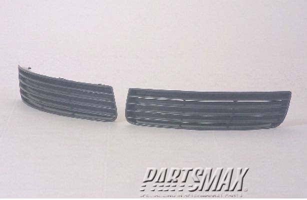 1036 | 2005-2007 CHEVROLET COBALT Front bumper grille LT|LTZ; Fog Lamp Opening Cover; w/o Fog Lamps; LH | GM1036108|15246805