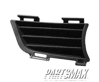 1036 | 2005-2008 PONTIAC VIBE Front bumper grille right side; lower outer | GM1036111|88974246