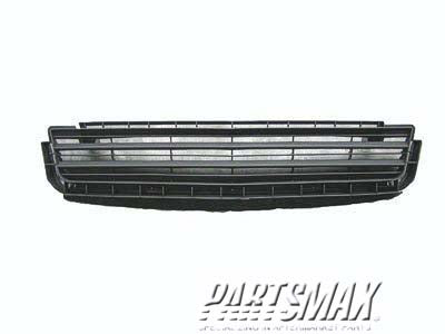 1036 | 2009-2010 PONTIAC VIBE Front bumper grille BASE|AWD; Center | GM1036121|88975656