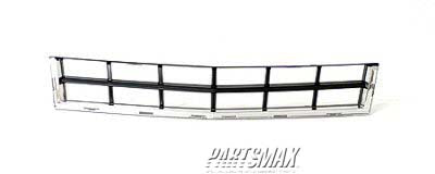 1036 | 2010-2012 CADILLAC SRX Front bumper grille Center; Chrome/Black | GM1036129|25778326