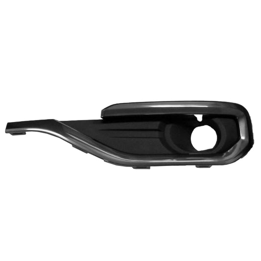 520 | 2017-2019 GMC ACADIA LT Front bumper insert Fog Lamp Bezel; w/Fog Lamps; Black | GM1038208|84655151