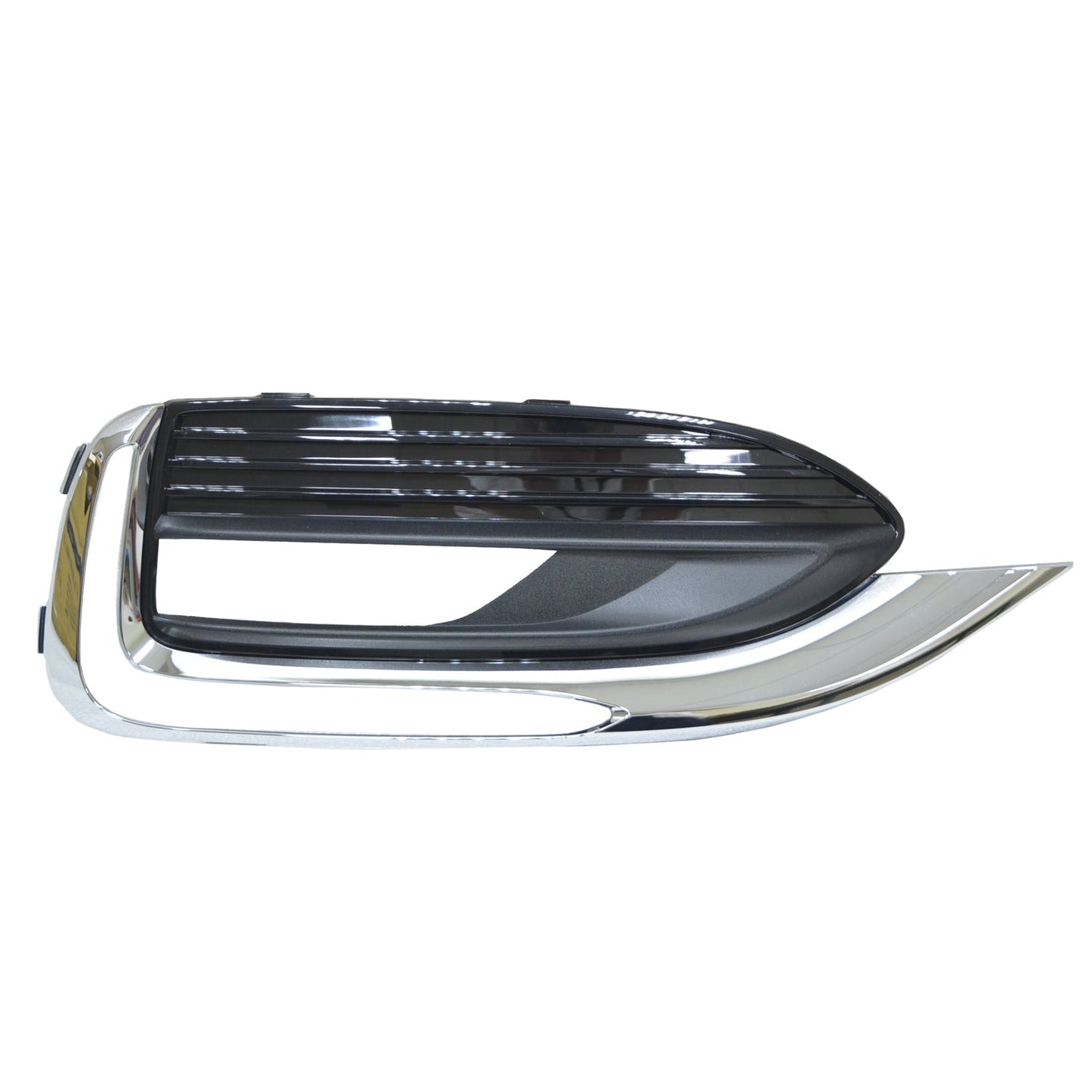 1039 | 2018-2021 BUICK ENCLAVE RT Front bumper insert Fog Lamp Bezel; w/Chrome Moulding; Textured Black | GM1039223|84238815