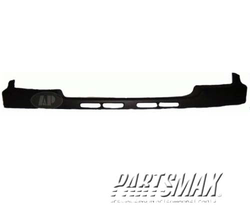 1051 | 2001-2002 CHEVROLET SILVERADO 2500 HD Front bumper cushion face bar trim cap; prime | GM1051106|15746399