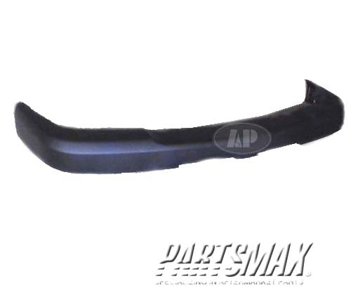 1051 | 2003-2006 CHEVROLET SILVERADO 2500 HD Front bumper cushion face bar trim cap; textured black finish | GM1051109|15139804