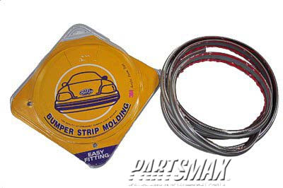 1057 | 1991-1991 CHEVROLET CAPRICE Front bumper impact strip except LTZ; gray | GM1057217|10116114