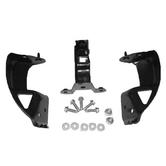 1061 | 1999-2002 CHEVROLET SILVERADO 1500 Front bumper bracket set includes center & outer bumper braces; 3-piece set | GM1061102|GM1061102