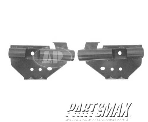 1066 | 2001-2006 GMC YUKON LT Front bumper bracket DENALI; Impact Bar Bracket | GM1066131|12474012