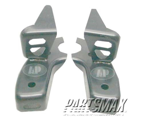 1066 | 1998-2005 GMC JIMMY LT Front bumper bracket impact bar bracket; frame mounted | GM1066133|12472150