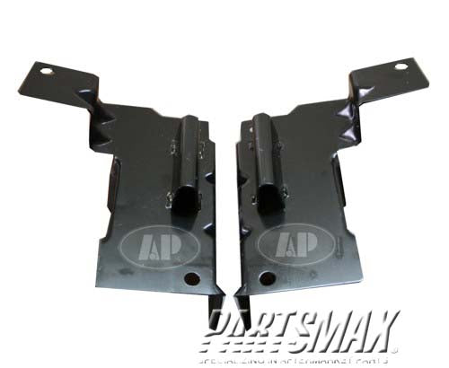 1066 | 2007-2007 CHEVROLET SILVERADO 1500 CLASSIC LT Front bumper bracket Painted Steel Bumpers; impact bar brace; Inner | GM1066167|15059655