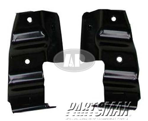 1067 | 2003-2006 GMC SIERRA 1500 RT Front bumper bracket outer bracket | GM1067165|15098995