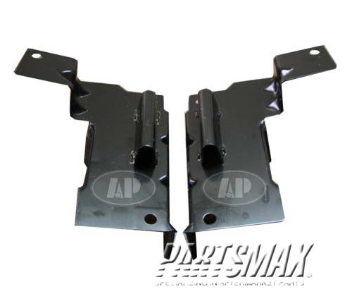1067 | 2002-2006 CHEVROLET AVALANCHE 1500 RT Front bumper bracket Painted Steel Bumpers; impact bar brace; Inner | GM1067167|15059654