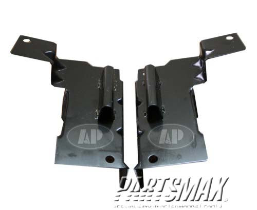 1067 | 2003-2006 CHEVROLET SILVERADO 2500 HD RT Front bumper bracket Painted Steel Bumpers; impact bar brace; Inner | GM1067167|15059654