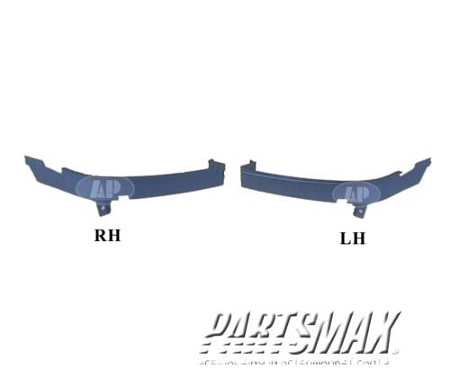 1088 | 2007-2007 GMC SIERRA 1500 CLASSIC LT Front bumper filler 1500/2500 series; outer | GM1088170|15049381