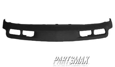 1092 | 2005-2006 CHEVROLET SUBURBAN 1500 Front bumper deflector LS|LT; 2WD; w/o Fog Lamps; w/Tow Hook | GM1092198|10368490
