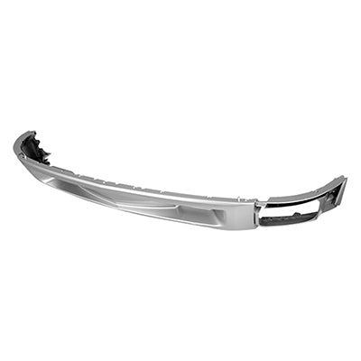 1092 | 2012-2013 CHEVROLET SILVERADO 1500 Front bumper deflector w/o Tow Hook Holes; Silver | GM1092243|22868423