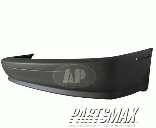 1100 | 1991-1995 SATURN SL Rear bumper cover Sedan | GM1100216|21075556