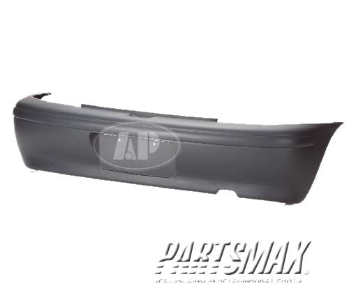 1100 | 1995-1997 PONTIAC FIREFLY Rear bumper cover 2dr hatchback; prime | GM1100511|91171454