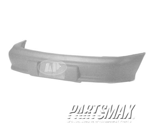 1100 | 1995-1999 CHEVROLET CAVALIER Rear bumper cover w/o Z24; w/standard trim; textured | GM1100517|22573664