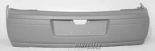 2430 | 2000-2004 CHEVROLET IMPALA Rear bumper cover BASE; w/Integral Side Mldgs; prime | GM1100579|10291241