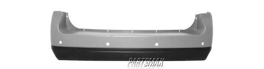 1100 | 2002-2007 BUICK RENDEZVOUS Rear bumper cover w/proximity sensor; prime | GM1100644|12335509