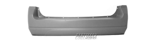 2430 | 2002-2007 BUICK RENDEZVOUS Rear bumper cover w/o proximity sensor; prime | GM1100645|12335508