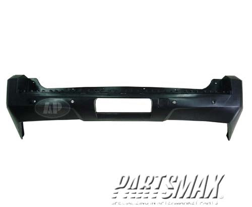 1100 | 2007-2013 CHEVROLET SUBURBAN 2500 Rear bumper cover LS|LT; w/Object Sensor; w/o Flare Holes; prime | GM1100787|20951791