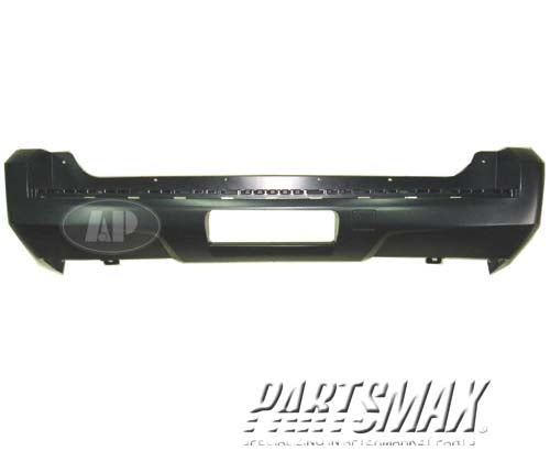 1100 | 2007-2013 CHEVROLET SUBURBAN 2500 Rear bumper cover w/o Object Sensor; prime | GM1100788|20951792