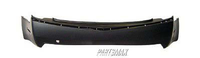 2430 | 2008-2013 CADILLAC CTS Rear bumper cover Exc V; Sedan; w/o Object Sensors; prime | GM1100813|15896232