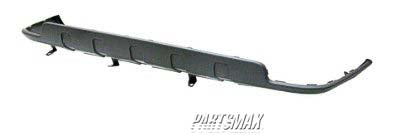 1100 | 2005-2009 CHEVROLET UPLANDER Rear bumper cover 113'' wheel base; lower | GM1100815|15105063