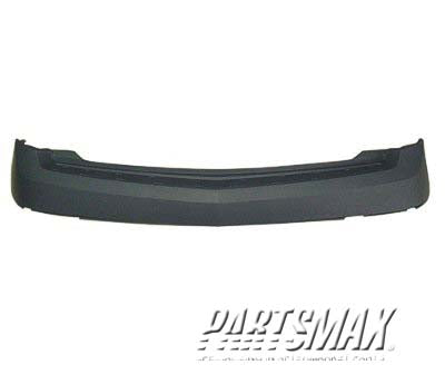 2430 | 2010-2012 CADILLAC SRX Rear bumper cover w/o Object Sensors; prime | GM1100867|20835692