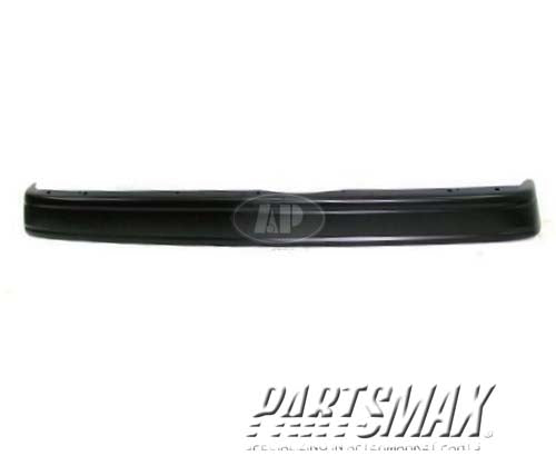 1102 | 1985-1994 CHEVROLET ASTRO Rear bumper face bar prime; w/o impact strip | GM1102154|14075425