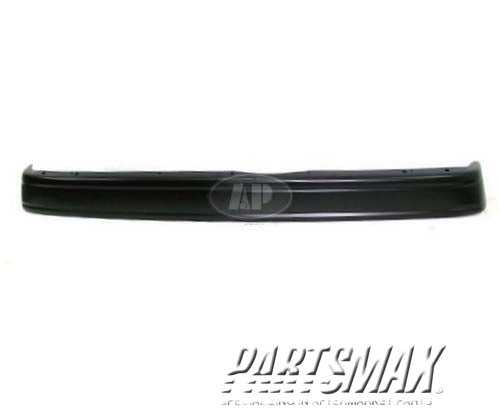 1102 | 1985-1994 GMC SAFARI Rear bumper face bar prime; w/o impact strip | GM1102154|14075425