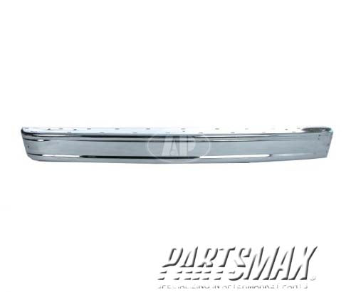 1102 | 1985-1994 GMC SAFARI Rear bumper face bar bright | GM1102155|14075426