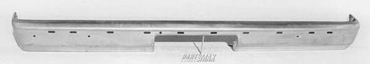 1102 | 1991-1991 GMC S15 JIMMY Rear bumper face bar bright | GM1102165|15961872