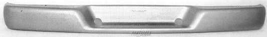 1102 | 1996-2002 GMC SAVANA 3500 Rear bumper face bar late design; base model/SL/SLE; prime | GM1102398|15733282