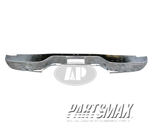 1102 | 2007-2007 CHEVROLET SILVERADO 2500 HD CLASSIC Rear bumper face bar Fleetside; bright | GM1102411|12473000