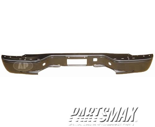 1102 | 2001-2004 CHEVROLET SILVERADO 3500 Rear bumper cover Stepside; Chrome | GM1102413|19121286