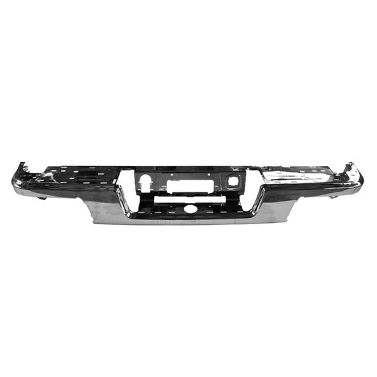 1102 | 2015-2018 GMC CANYON Rear bumper face bar w/o Park Assist; Chrome | GM1102561|22900979