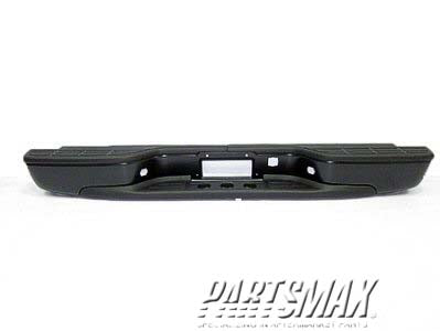 1103 | 2007-2007 GMC SIERRA 2500 HD CLASSIC Rear bumper assembly Fleetside; step bumper; prime; w/brackets/pads/lamps | GM1103141|12473001-PFM