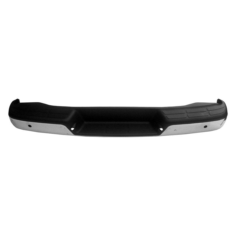 1103 | 2013-2017 GMC SAVANA 3500 Rear bumper assembly w/Rear Object Sensors; w/o Sensors; w/o Harness; Chrome; see notes | GM1103174|22800345-PFM