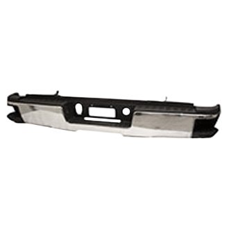 1103 | 2016-2018 CHEVROLET SILVERADO 2500 HD Rear bumper assembly Single Rear Wheels; w/o Hitch Bar; w/o Park; w/o Harness; Chrome | GM1103182|84077955-PFM